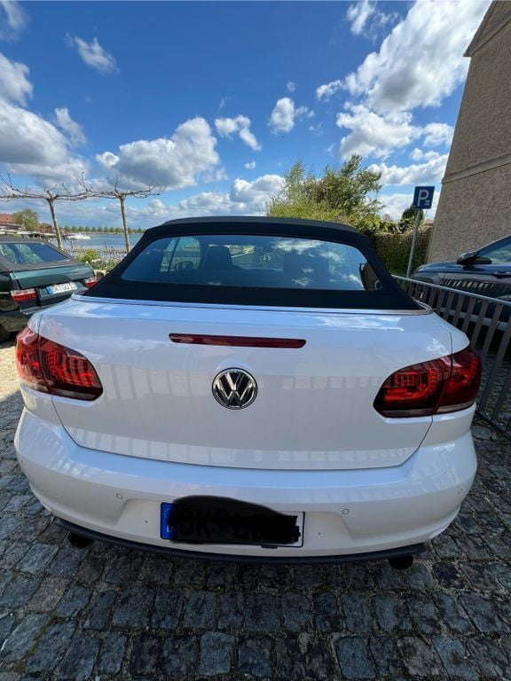 Gebraucht VW Golf Cabriolet GTI 211 PS (155 kW) 2013 Weiß Cabrio