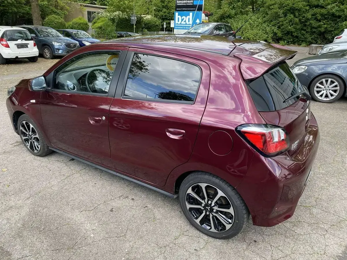 Gebraucht Mitsubishi Space Star Top 71 PS (52 kW) 2021 Bordeauxrot (p) Kleinwagen