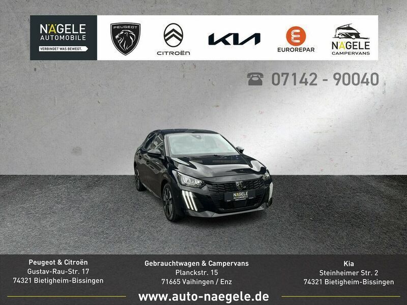 Schwarz Neu 2025 Peugeot 208 Allure Kleinwagen | 20.500 € (Fairer Preis) - Bild 1/4