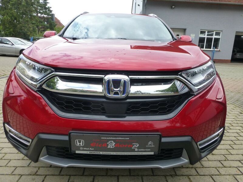 Premium rot Gebraucht 2021 Honda CR-V Hybrid SUV | 31.190 € (Fairer Preis) - Bild 1/4