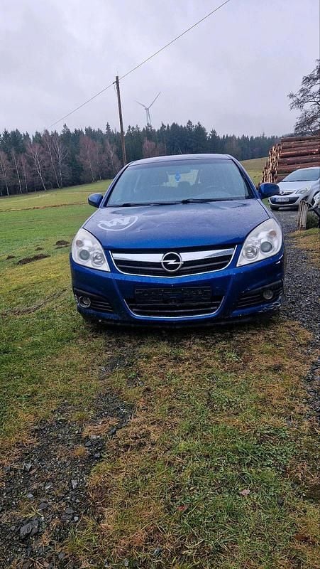 Blau Gebraucht 2008 Opel Signum Kleinwagen | 1.200 € - Bild 1/2