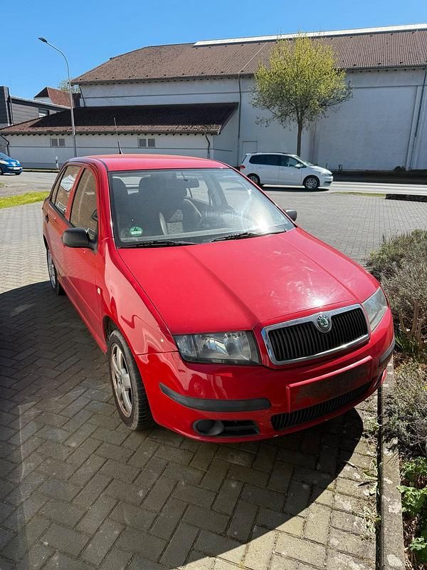 Gebraucht Skoda Fabia 75 PS (55 kW) 2005 Rot Kleinwagen