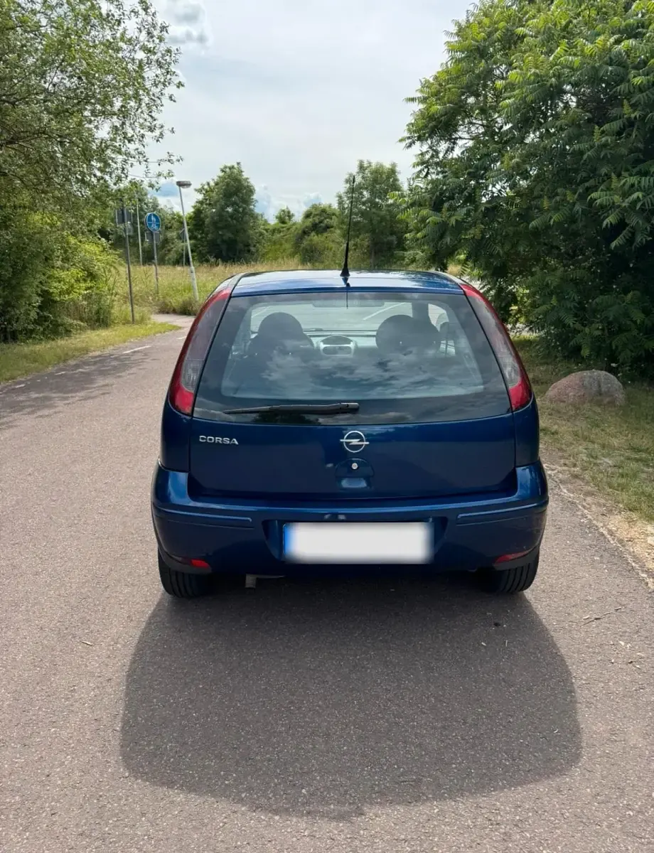 Gebraucht Opel Corsa 60 PS (44 kW) 2005 Blau Kleinwagen