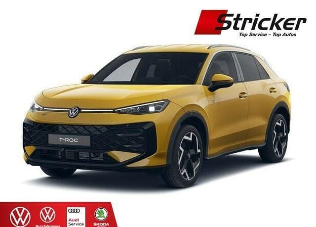 Neu VW T-Roc R-line 150 PS (110 kW) 2025 Canary yellow SUV