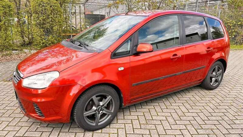 Usata Ford C-MAX Style 101 CV (74 kW) 2009 Rosso Monovolume