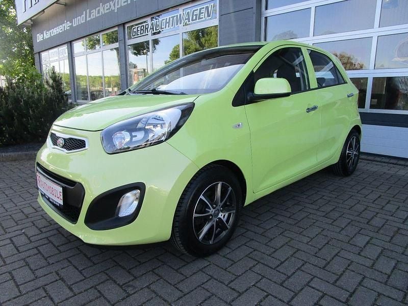 Gebraucht Kia Picanto Edition 7 69 PS (50 kW) 2012 Grün Kleinwagen