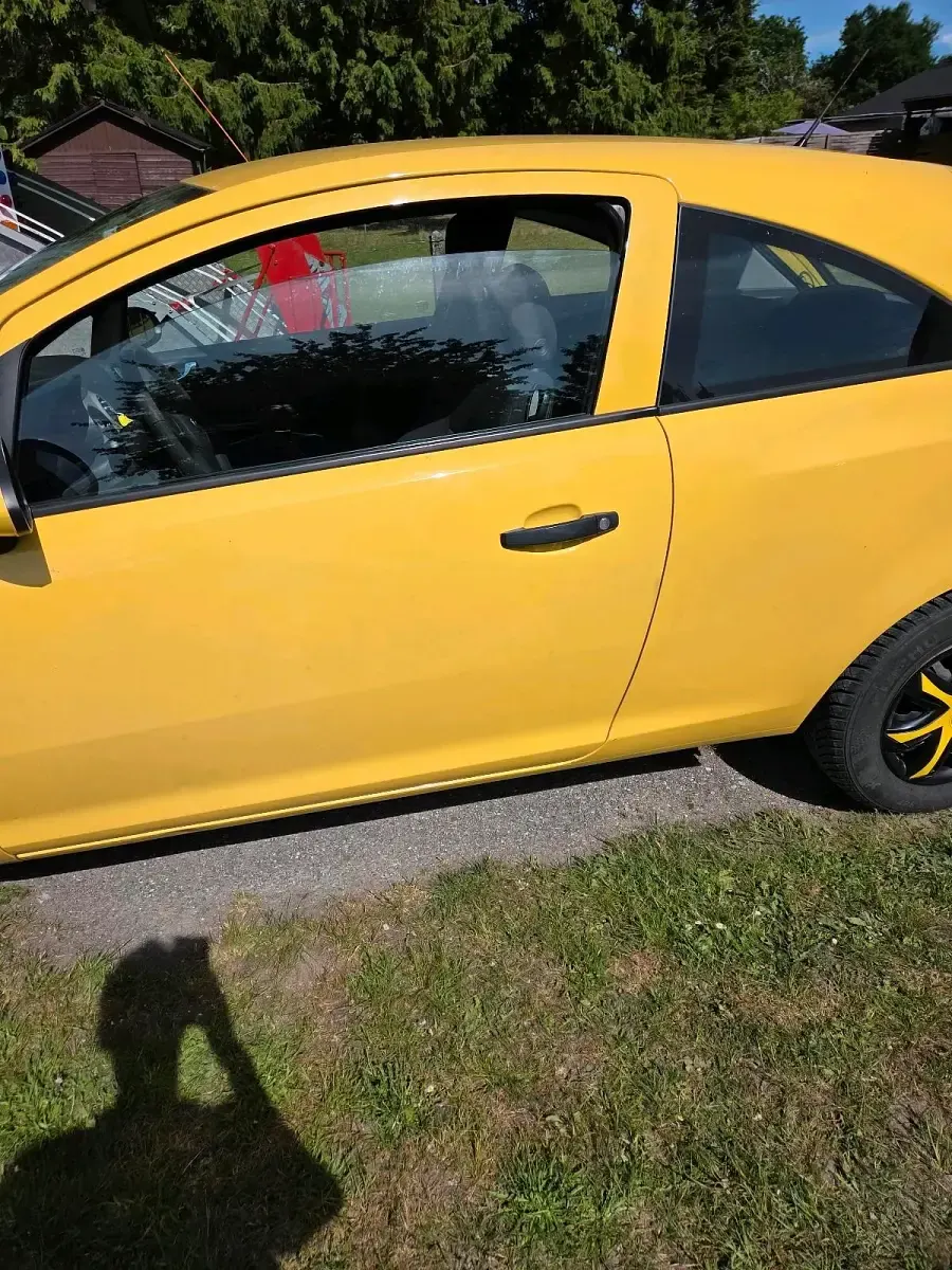 Gebraucht Opel Corsa 2009 Gelb Kleinwagen