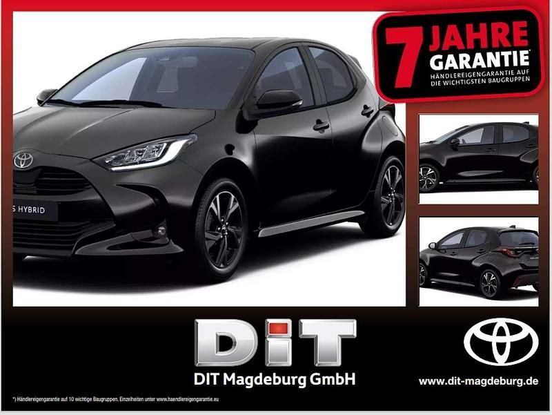 Neu Toyota Yaris Hybrid 116 PS (85 kW) 2025 Mysticschwarz Kleinwagen