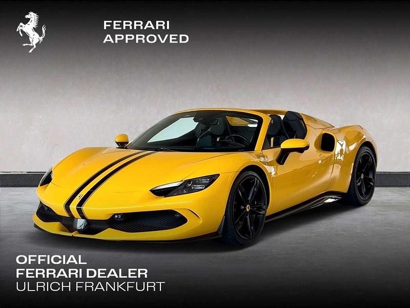 Neu Ferrari 296 829 PS (609 kW) 2025 Gelb Cabrio