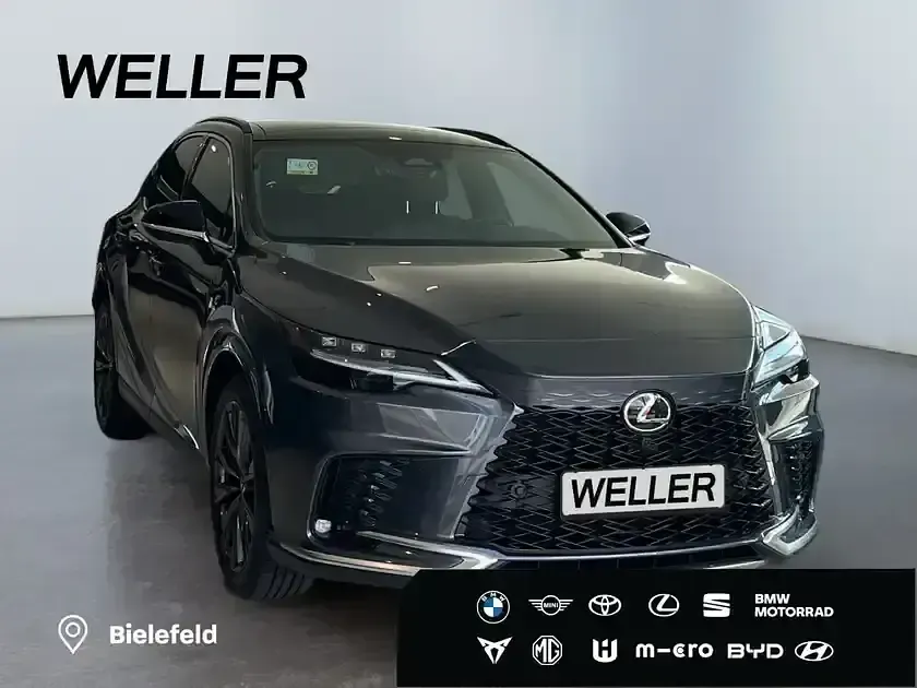Neu Lexus RX450h+ 309 PS (227 kW) 2026 Graphite black (schwarz) SUV