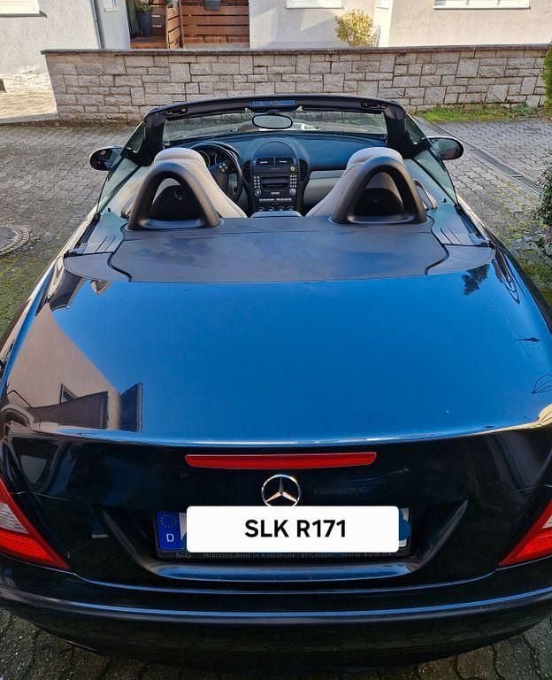 Gebraucht Mercedes SLK200 163 PS (119 kW) 2005 Schwarz Cabrio