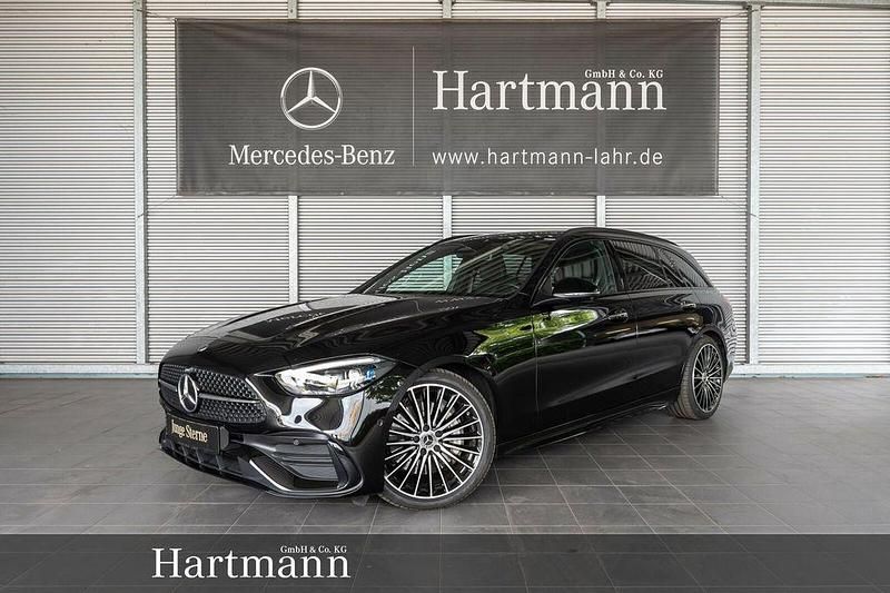 Obsidianschwarz Gebraucht 2024 Mercedes C300 AMG Kombi | 51.990 € (Teuer) - Bild 1/4