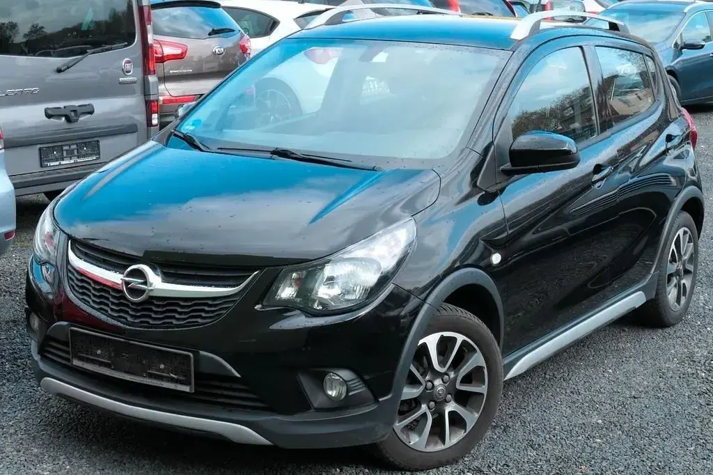 Gebraucht Opel Karl Rocks 75 PS (55 kW) 2018 Schwarz Kleinwagen