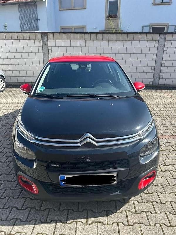 Schwarz Gebraucht 2017 Citroën C3 PureTech Kleinwagen | 9.900 € (Guter Preis) - Bild 1/4