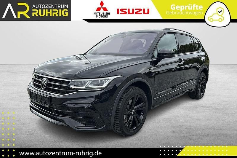 Schwarz Gebraucht 2023 VW Tiguan Allspace R-line SUV | 43.990 € (Etwas zu teuer) - Bild 1/4