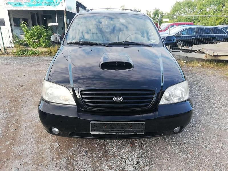 Gebraucht Kia Carnival LX 144 PS (105 kW) 2005 Schwarz Van / Kleinbus