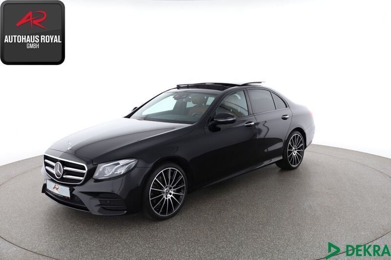 Schwarz Gebraucht 2019 Mercedes E200 AMG Limousine | 37.880 € (Fairer Preis) - Bild 1/4