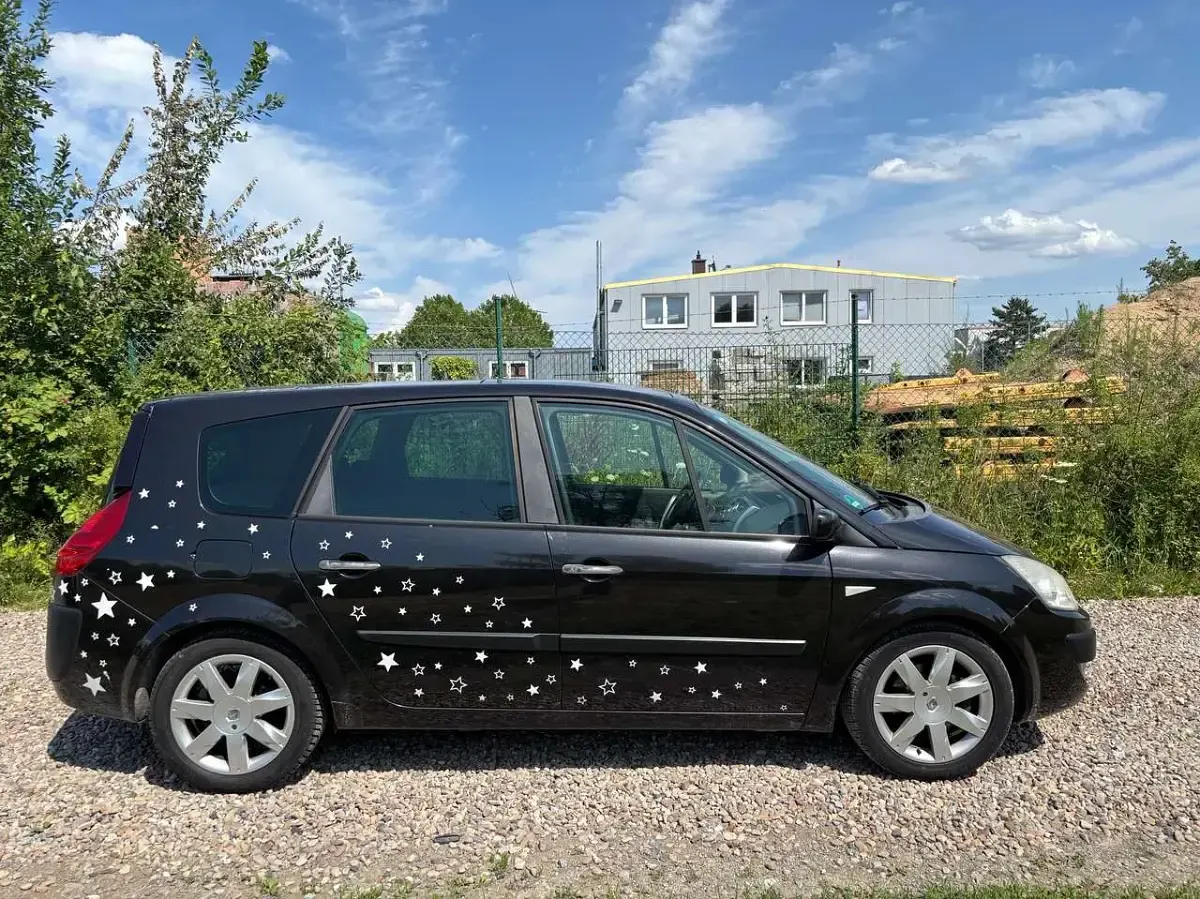 Gebraucht Renault Scénic Exception 150 PS (110 kW) 2008 Perlmuttschwarz Van / Kleinbus