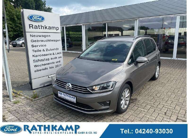 Limestone grey metallic Gebraucht 2016 VW Golf Sportsvan LOUNGE Van / Kleinbus | 11.450 € (Fairer Preis) - Bild 1/4