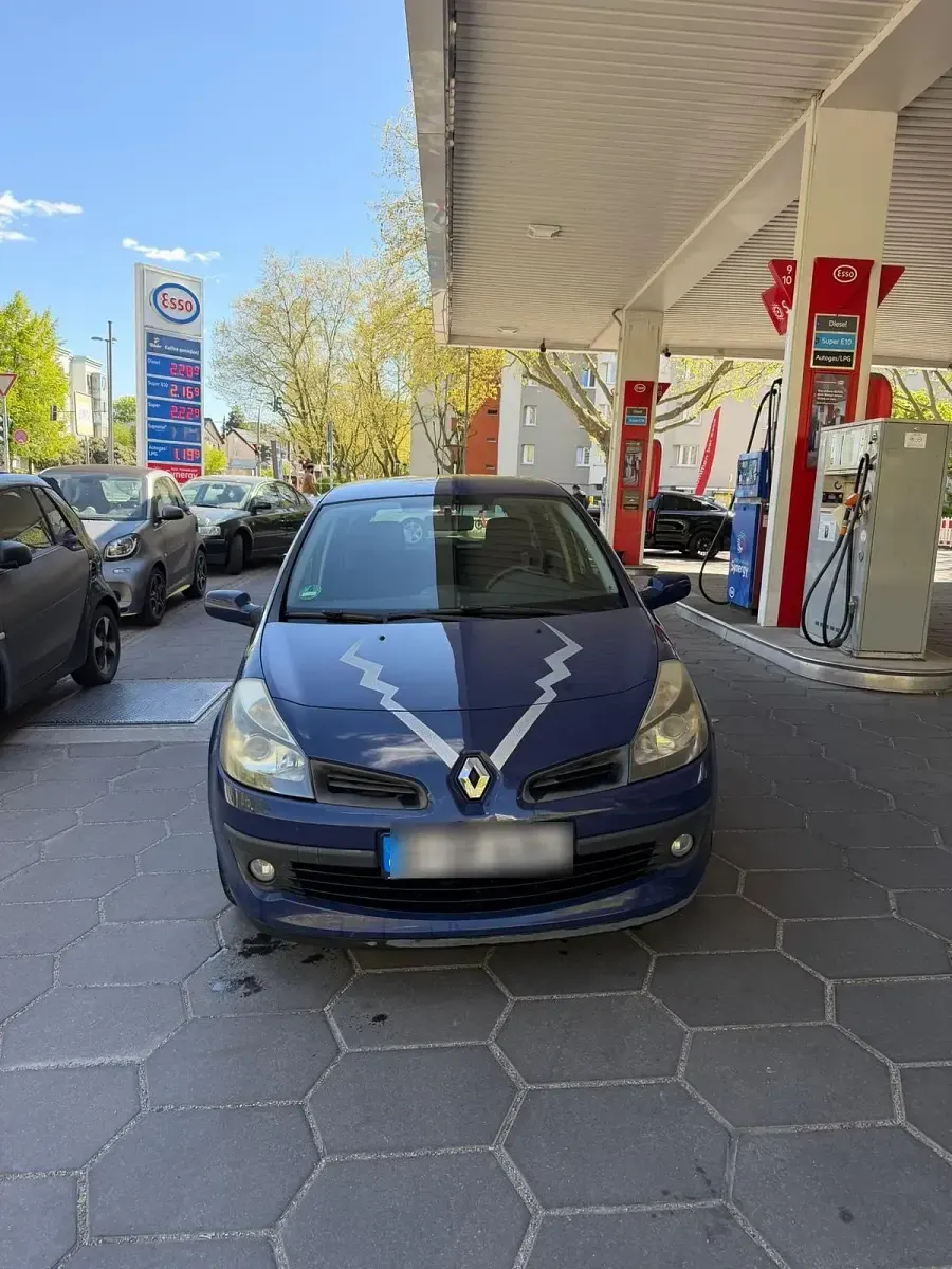 Gebraucht Renault Clio 110 PS (80 kW) 2008 Blau Kleinwagen