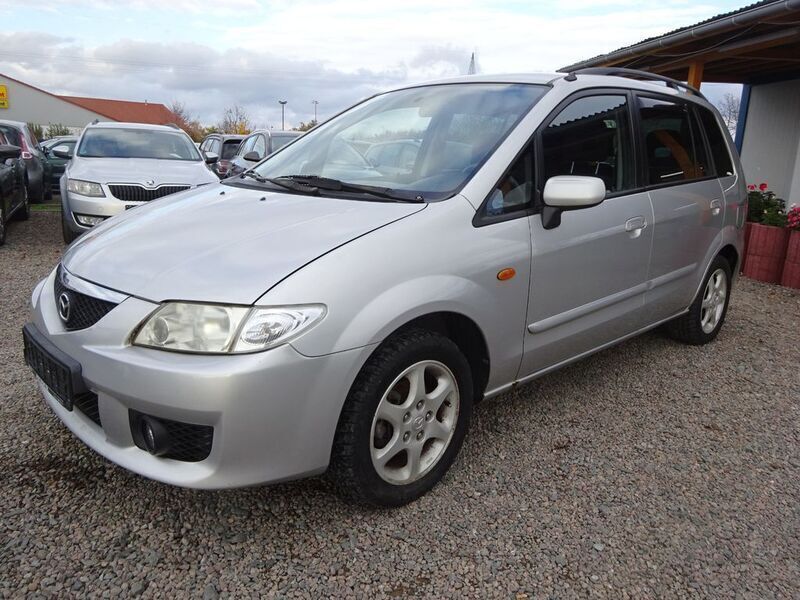 Silber Gebraucht 2003 Mazda Premacy Exclusive Van / Kleinbus | 750 € (Fairer Preis) - Bild 1/4
