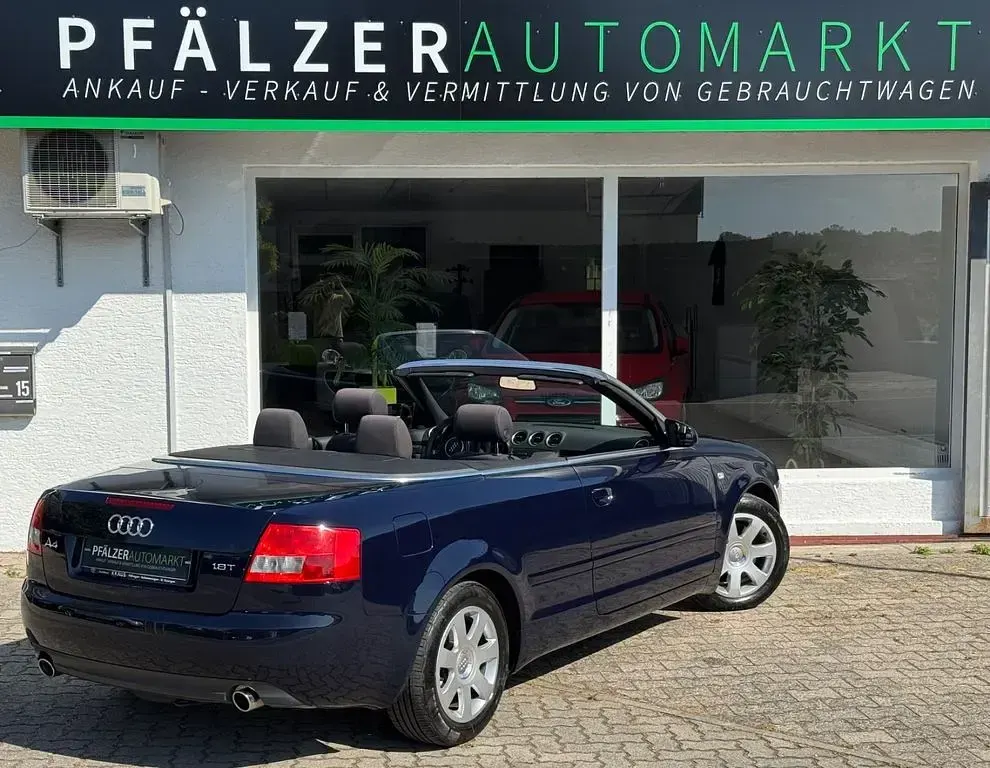 Gebraucht Audi A4 Cabriolet Design 163 PS (119 kW) 2003 Blau Cabrio