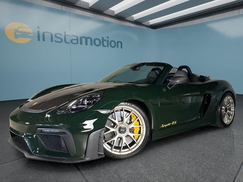 Grün Neu 2025 Porsche 718 Spyder Cabrio | 227.099 € - Bild 1/4