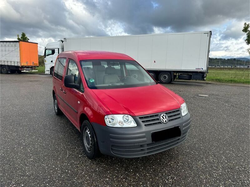 Gebraucht VW Caddy 102 PS (75 kW) 2004 Rot Van / Kleinbus