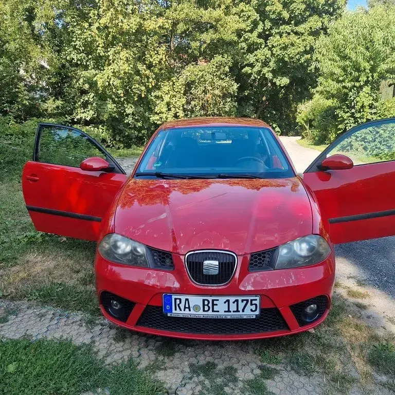 Gebraucht Seat Ibiza 86 PS (63 kW) 2007 Rot Kleinwagen