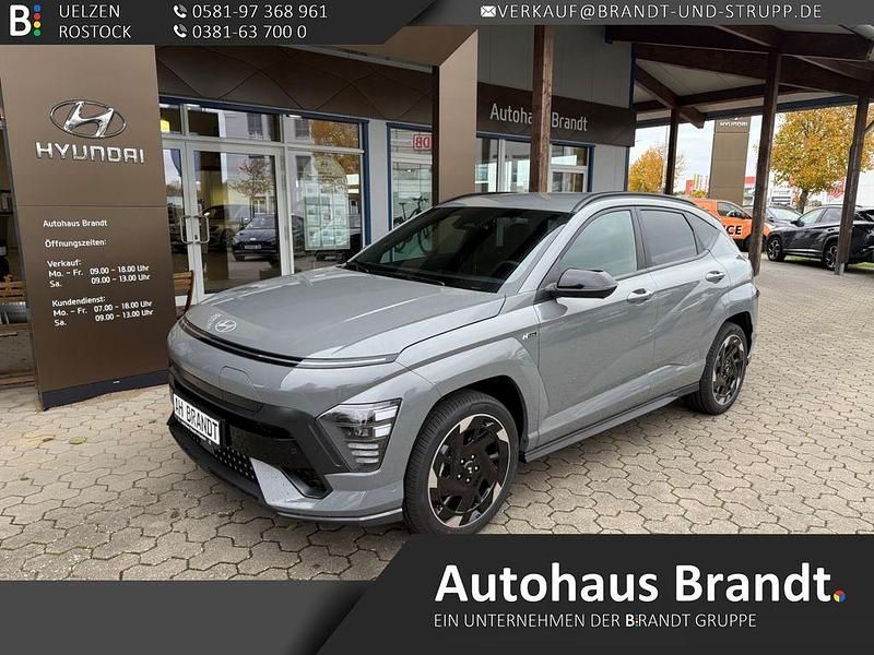 Grau Neu 2025 Hyundai Kona N Line SUV | 39.990 € (Fairer Preis) - Bild 1/4
