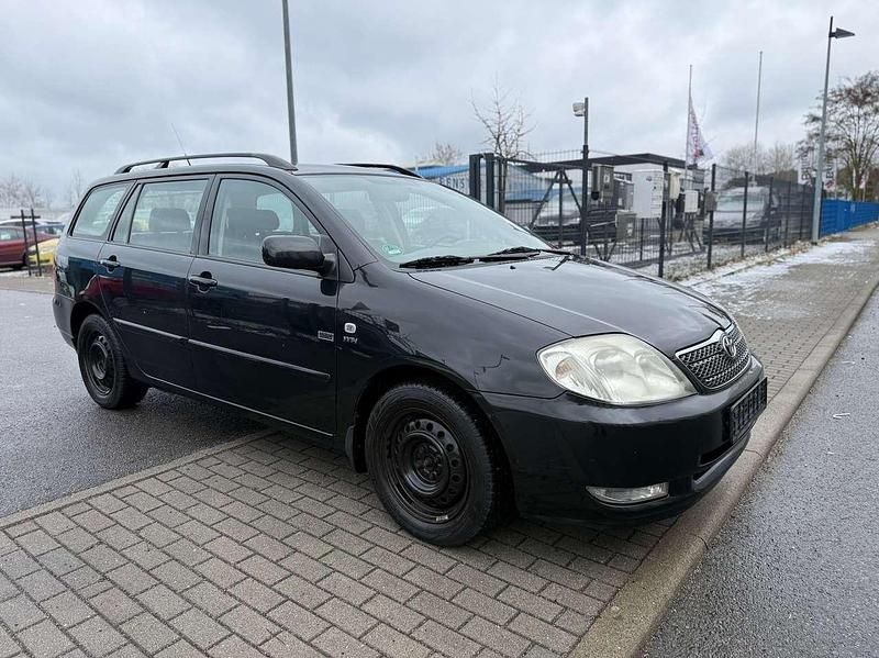 Gebraucht Toyota Corolla 97 PS (71 kW) 2003 Schwarz Kombi