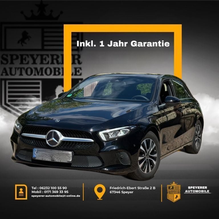 Nachtschwarz unilack Gebraucht 2020 Mercedes A160 Limousine | 19.950 € (Guter Preis) - Bild 1/4