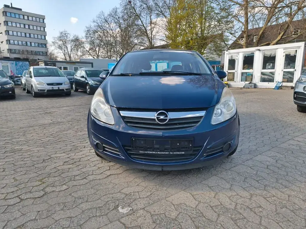 Używany Opel Corsa Selection 80 KM (58 kW) 2009 Niebieski Hatchback