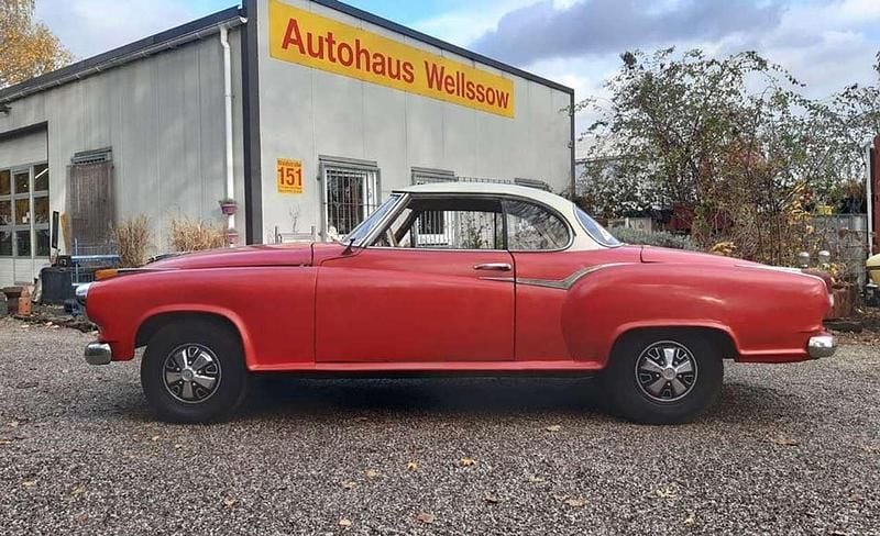 Rot Gebraucht 1960 Borgward Isabella Coupé | 11.890 € - Bild 1/4