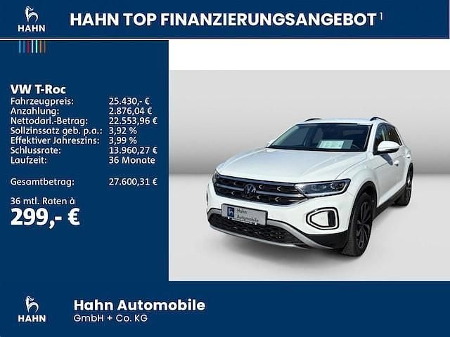 Gebraucht VW T-Roc Style 150 PS (110 kW) 2023 Pure white SUV