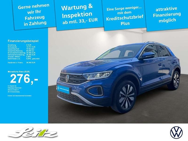 Ravennablau metallic Gebraucht 2024 VW T-Roc Move SUV | 26.250 € (Fairer Preis) - Bild 1/3