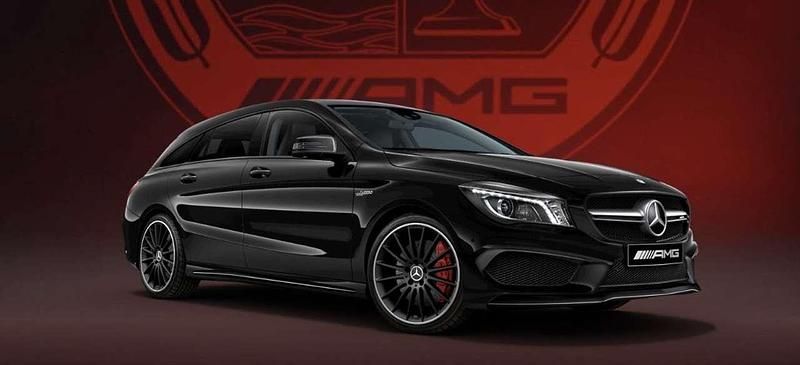 Schwarz Gebraucht 2015 Mercedes CLA45 AMG AMG Kombi | 23.500 € (Fairer Preis) - Bild 1/2
