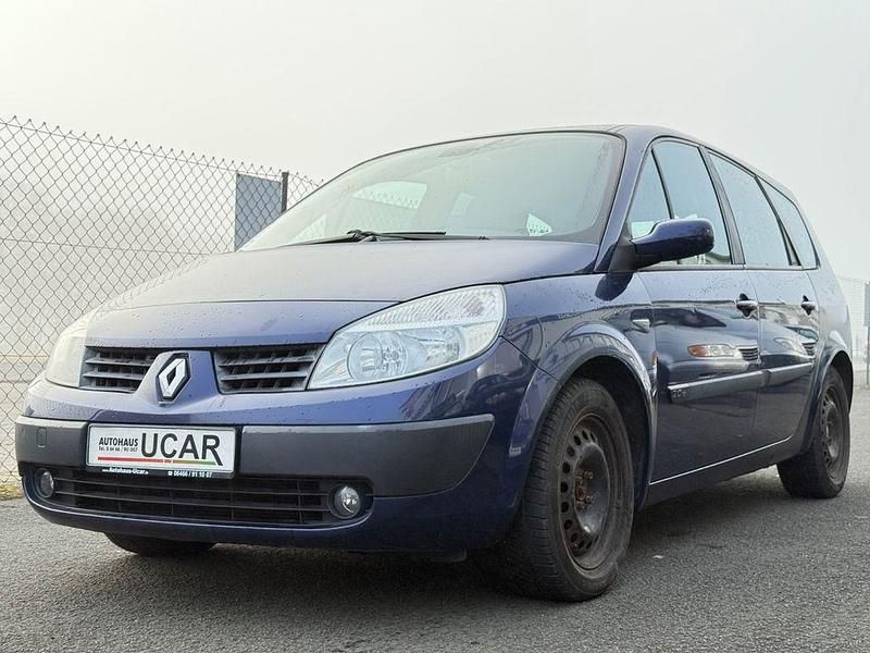 Gebraucht Renault Scénic II Dynamique 135 PS (99 kW) 2004 Blau Van / Kleinbus