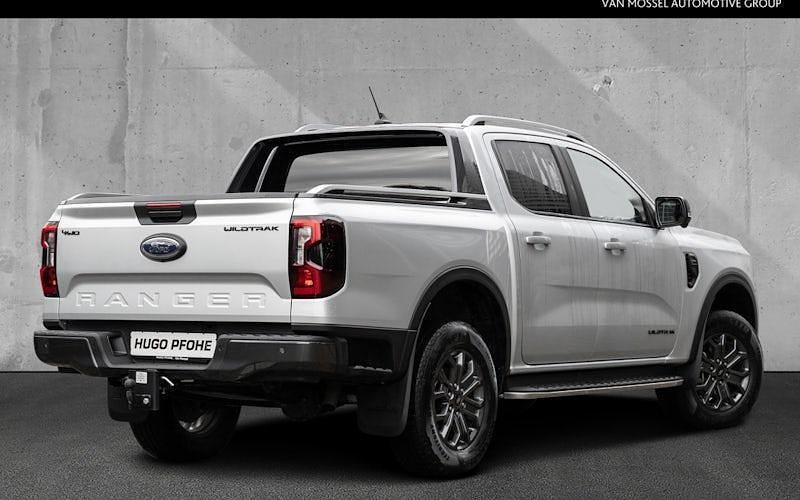 Gebraucht Ford Ranger Wildtrack 205 PS (150 kW) 2023 Moondust silber metallic Pickup