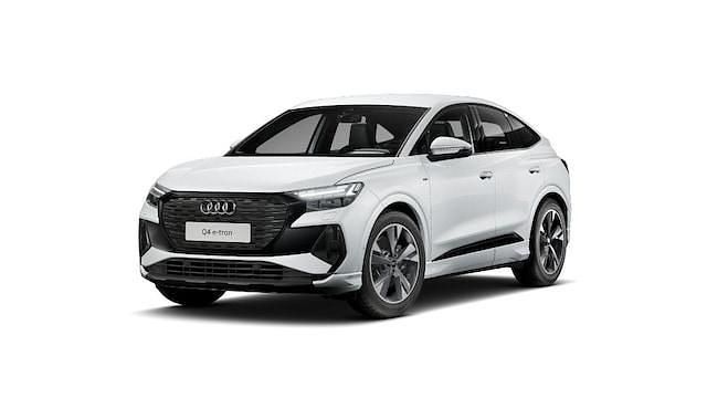 Gebraucht Audi Q4 Sportback e-tron Ambiente 150 kW (204 PS) 2023 Gletscherweiß metallic SUV