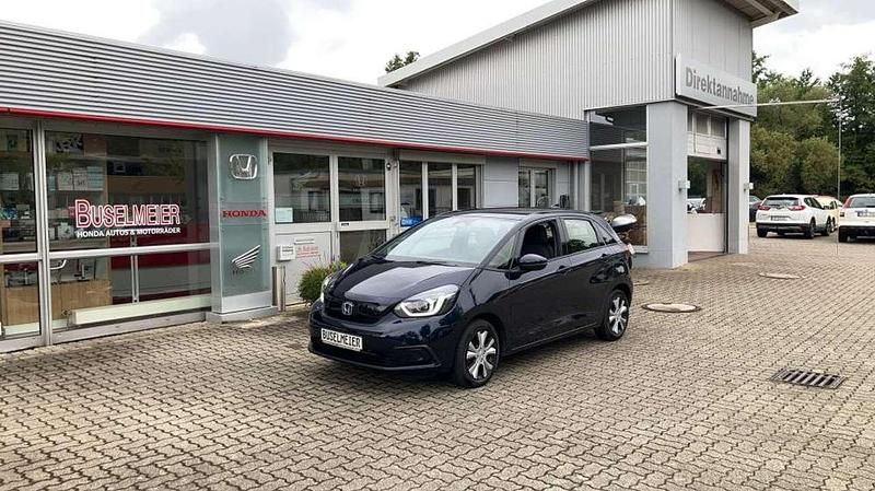 Midnight blue beam Gebraucht 2021 Honda Jazz Elegance Kleinwagen | 16.990 € (Fairer Preis) - Bild 1/4