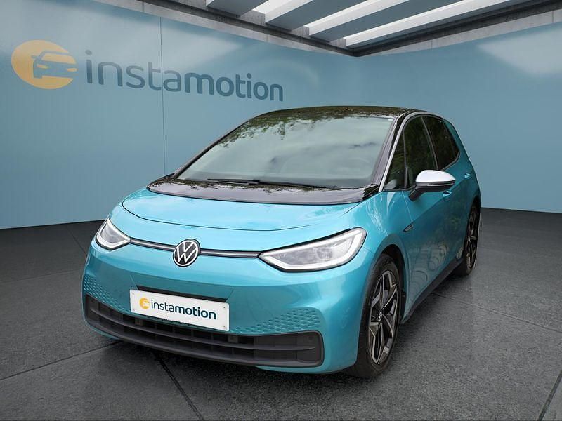 Blau Gebraucht 2020 VW ID.3 Pro Kleinwagen | 19.849 € (Fairer Preis) - Bild 1/4