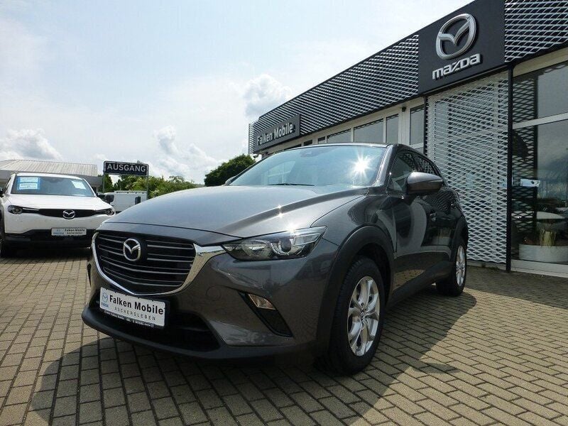 Grau metallic Gebraucht 2018 Mazda CX-3 SUV | 17.990 € (Fairer Preis) - Bild 1/4