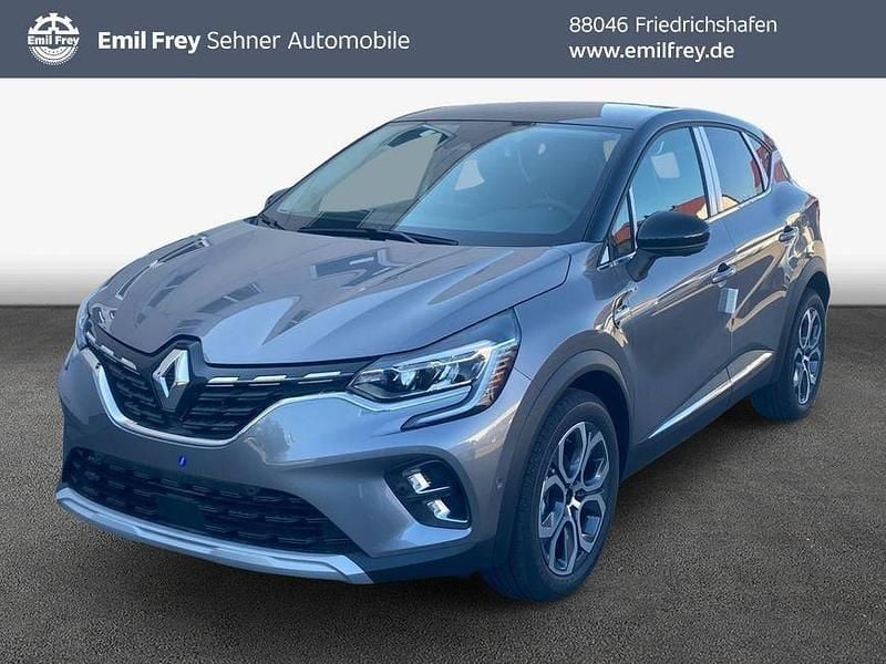 Stahlgrau metallic/dach in bl Gebraucht 2023 Renault Captur Techno SUV | 22.790 € (Fairer Preis) - Bild 1/4