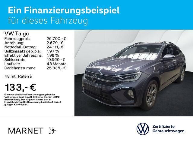 Gebraucht VW Taigo R-line 150 PS (110 kW) 2024 Rauchgrau metallic SUV