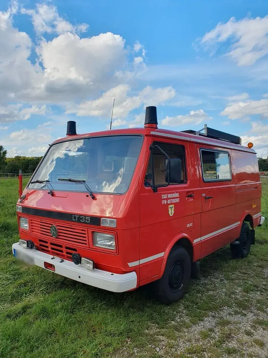 Gebraucht VW LT 75 PS (55 kW) 1991 Rot Van / Kleinbus
