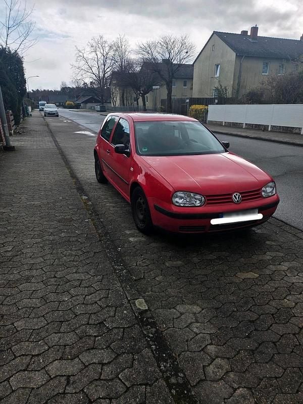 Gebraucht VW Golf III 75 PS (55 kW) 1999 Rot Kleinwagen