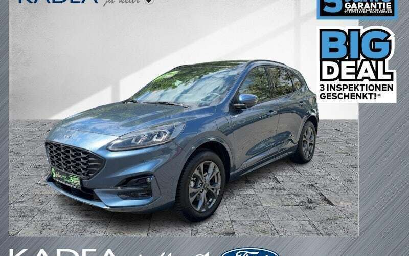 Chromablau metallic Gebraucht 2024 Ford Kuga ST-Line X SUV | 35.480 € (Etwas zu teuer) - Bild 1/4