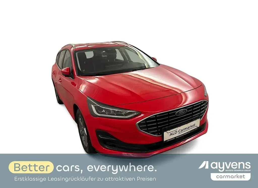 Gebraucht Ford Focus Titanium 125 PS (91 kW) 2023 Rot Kombi