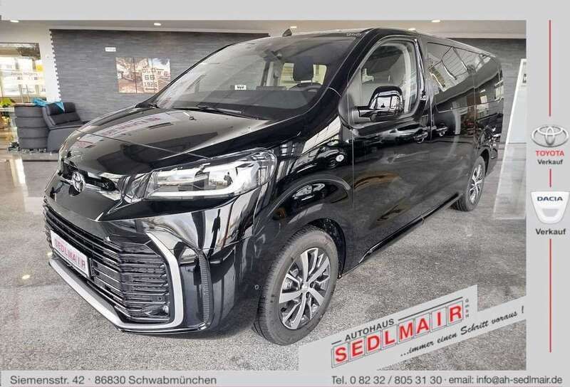 Graphitschwarz Neu 2024 Toyota Proace Verso Team Kombi | 43.880 € (Fairer Preis) - Bild 1/4